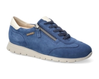 chaussure mobils lacets donia bleu nuit